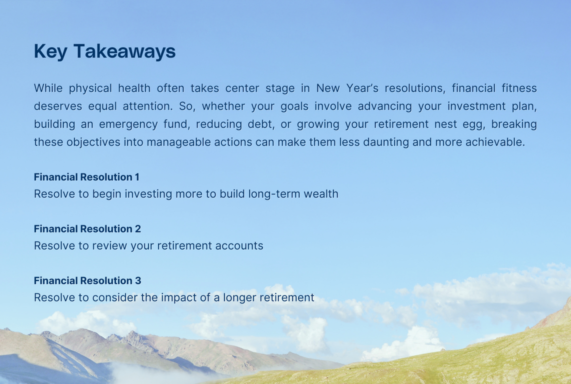 Key Takeaways 01092025