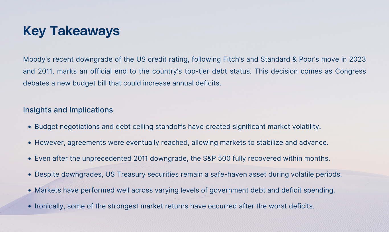 Key Takeaways 05202025