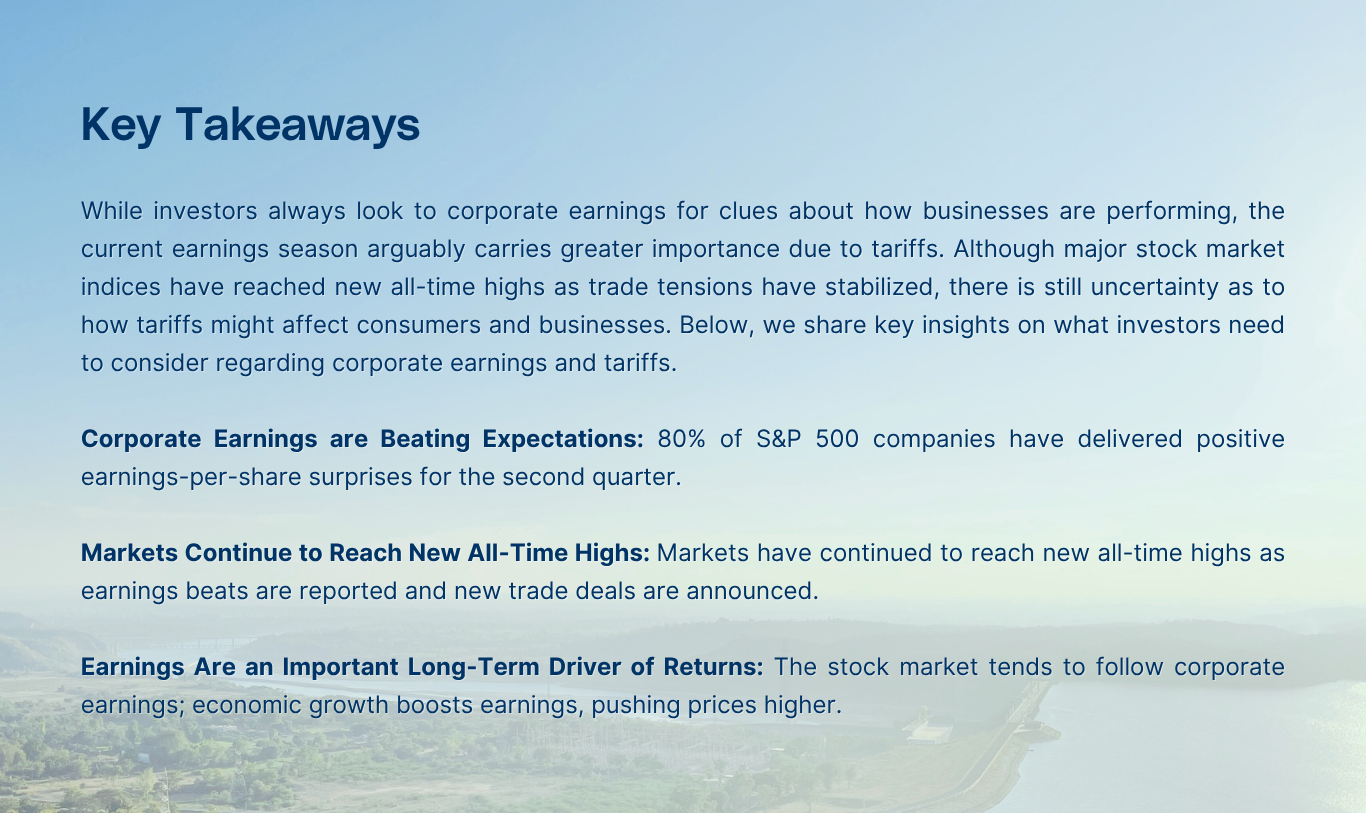 Key Takeaways 07292025